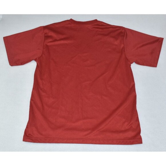 Nike Dri-Fit Men's T-Shirt XL Basketball Red Mesh Athletic Sportswear Vintage - Picture 10 of 12